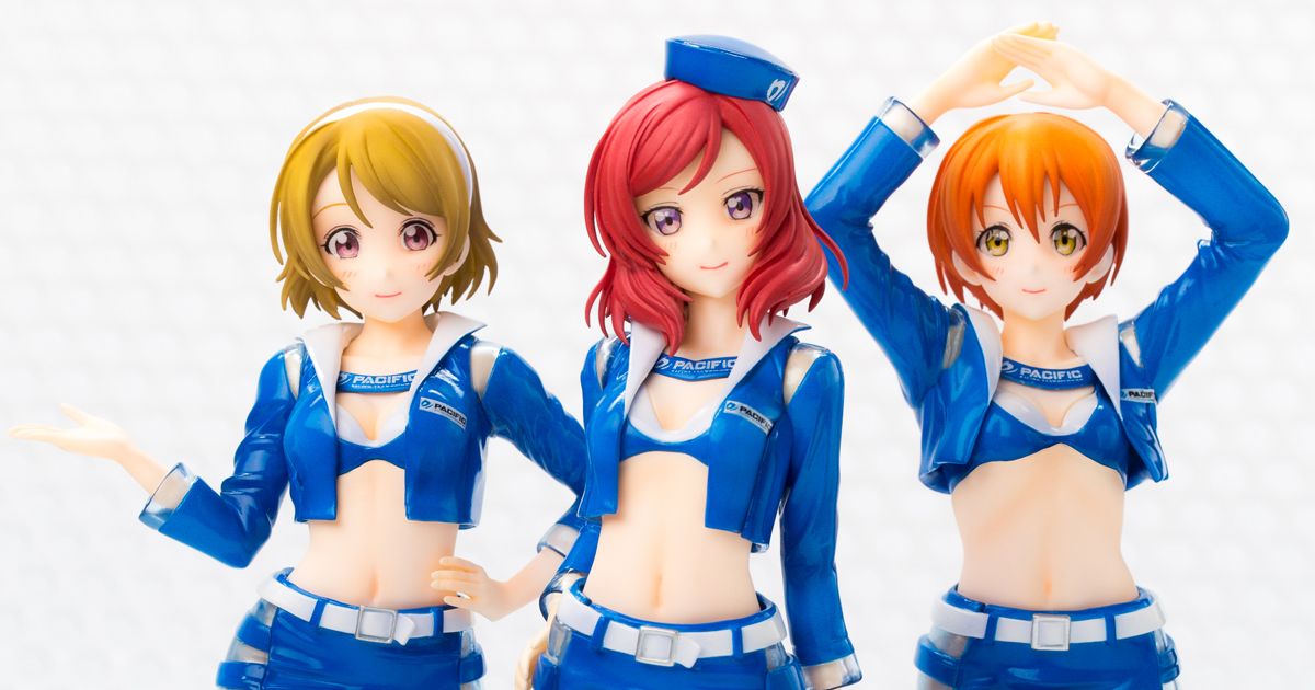 ラブライブ！× PACIFIC』から、星空 凛、西木野真姫、小泉花陽の1年生