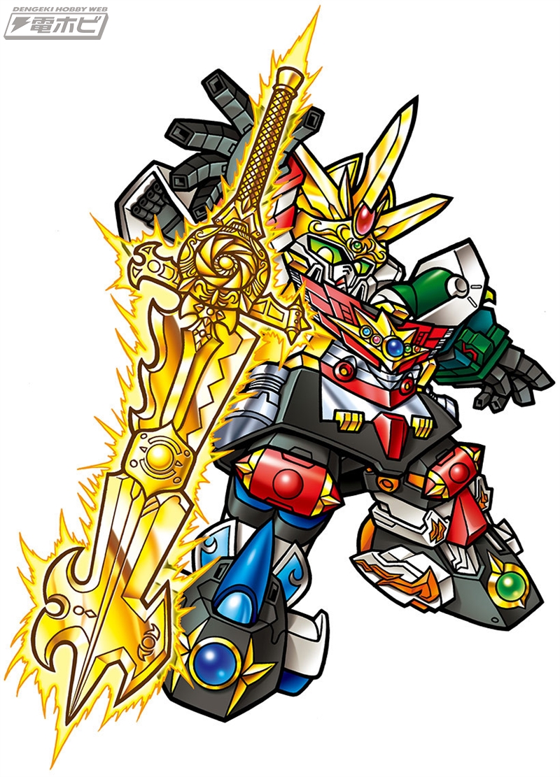 SDガンダム外伝』待望の“超機甲神ガンジェネシス”が再現できる「機甲神