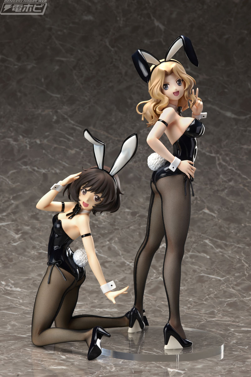 ガルパン』秋山優花里がセクシーなバニーガール姿でフィギュア化