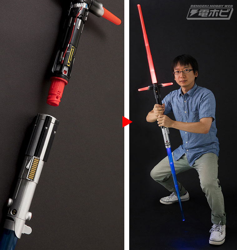 スター・ウォーズ／最後のジェダイ』版パッケージでライトセーバーが再