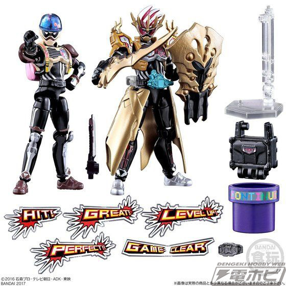 食玩「装動 仮面ライダーエグゼイド FINAL STAGE」が明日予約開始