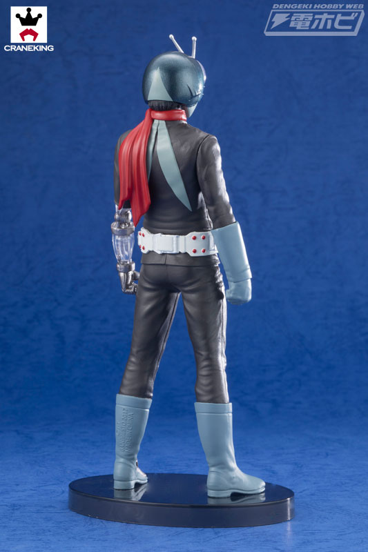 本郷猛は改造人間である！】バンプレストが「仮面ライダー1号」の半身