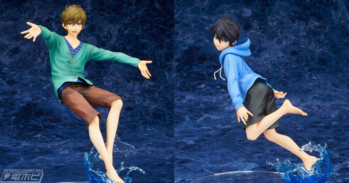 ハイ☆スピード！－Free! Starting Days－』七瀬 遙＆橘 真琴が水中を