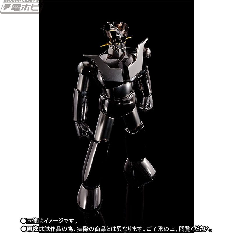 マジンガーZ』黒クロムメッキ塗装で生まれ変わった超合金魂 GX-70CN