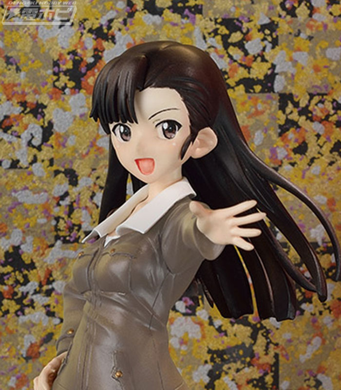 ガールズ＆パンツァー 劇場版』より、西絹代隊長が凛々しくプライズ