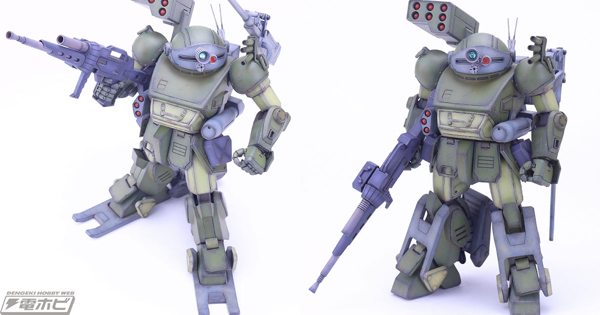 装甲騎兵ボトムズ』スコープドッグをバーグラリードッグへ改造できる