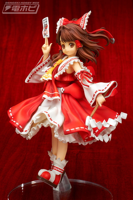 東方Project』博麗霊夢のフィギュアがキューズQから登場！小説『東方香