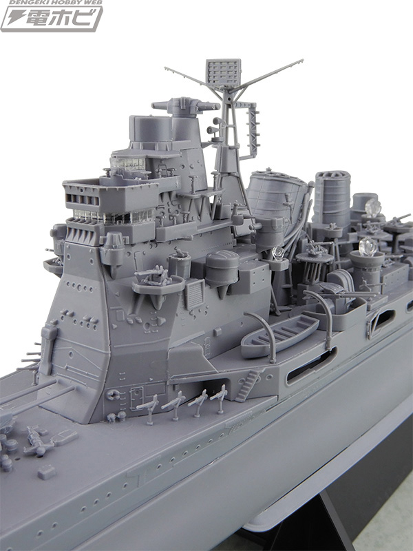 最新考証を再現した「愛宕」が青島文化教材社から出撃！ディテール