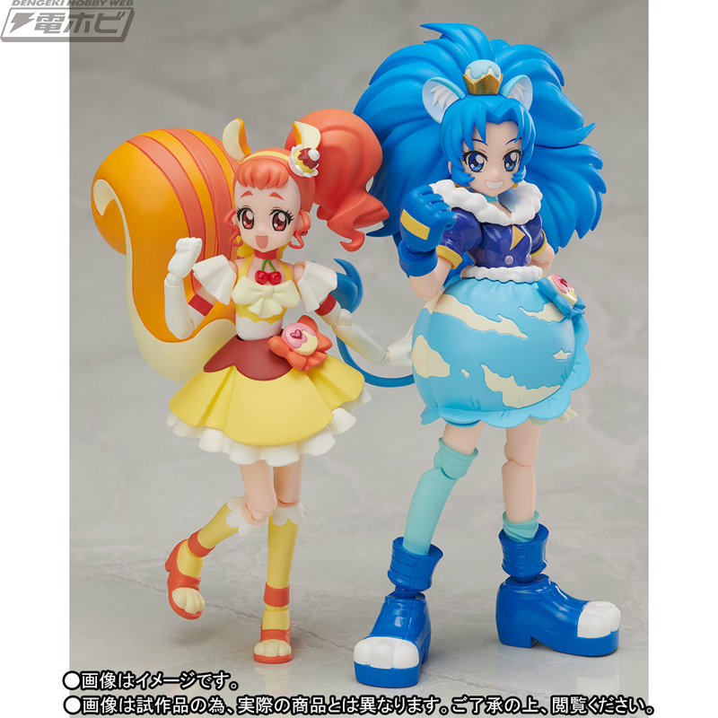 キラキラ☆プリキュアアラモード』キュアカスタードとキュアジェラート