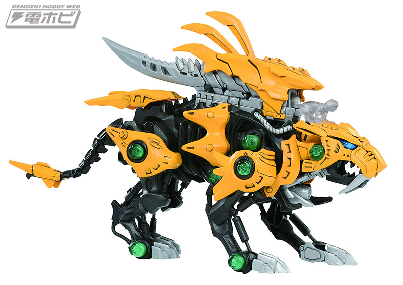 ゾイドワイルド』シリーズ初！待望の虎モチーフのサーベルタイガー種