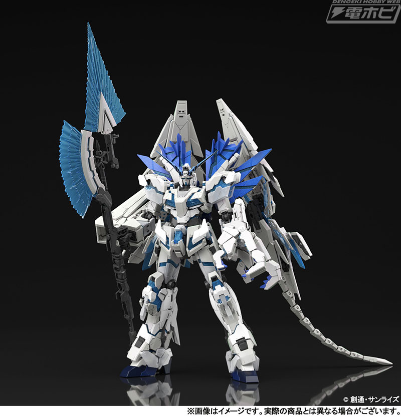 本編未登場のMS「ユニコーンガンダム ペルフェクティビリティ」が動く