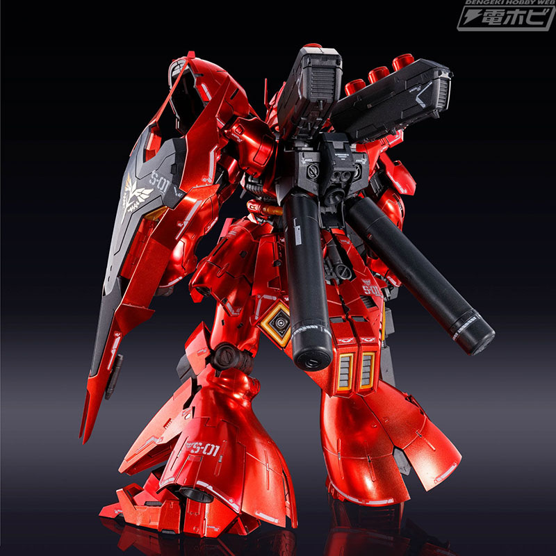 ガンプラ「RG サザビー［スペシャルコーティング］」が2次受注開始