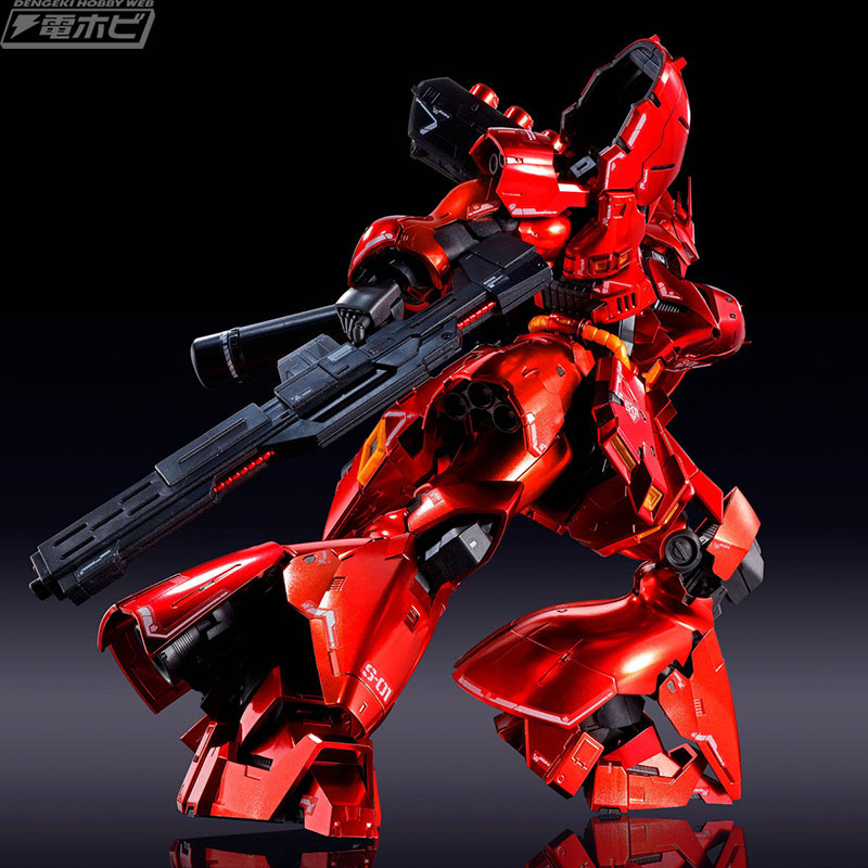 ガンプラ「RG サザビー［スペシャルコーティング］」が2次受注開始
