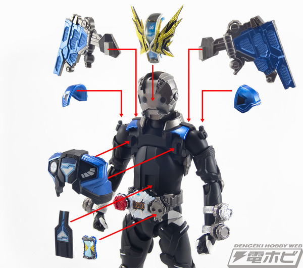 S.H.Figuarts 仮面ライダーゲイツリバイブ 真の救世主セット」商品仕様