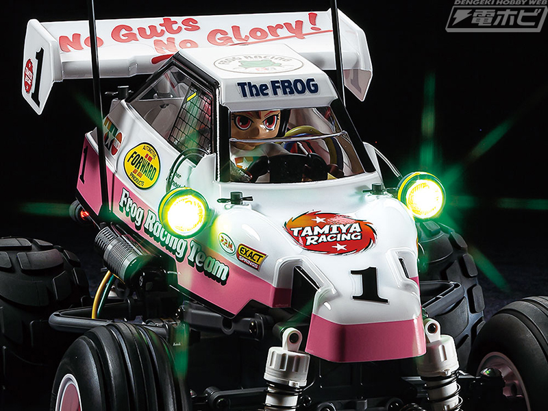 走る楽しさ満載！「コミカル マイティフロッグ」が1/10RCカーとして