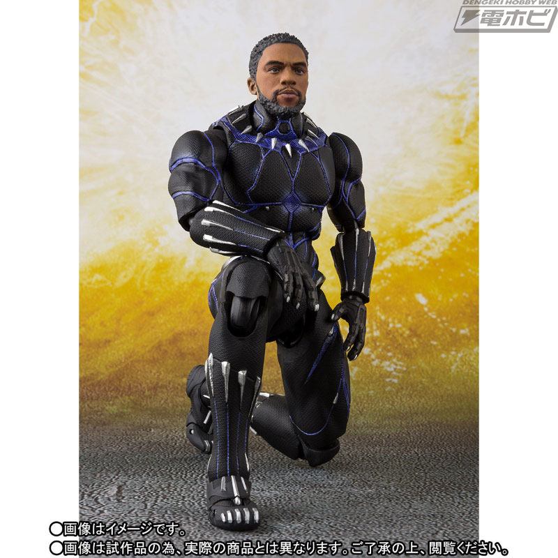 ティ・チャラの素面も魂のデジタル彩色で完全再現！『アベンジャーズ