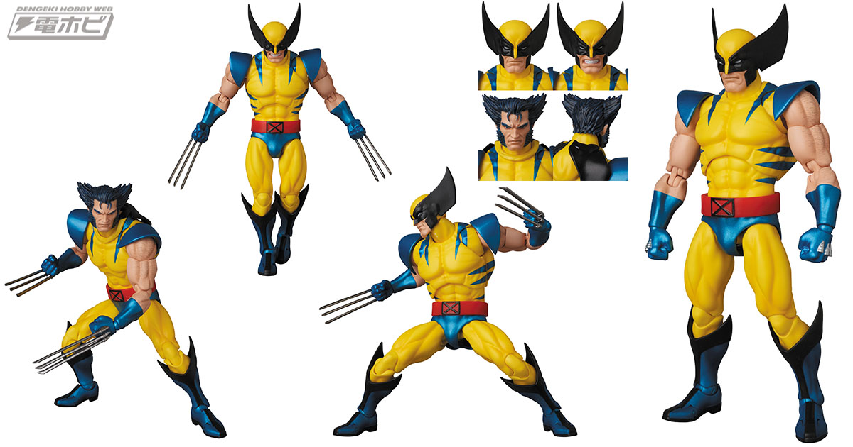 コミック版のウルヴァリンがアクションフィギュア「MAFEX」シリーズに