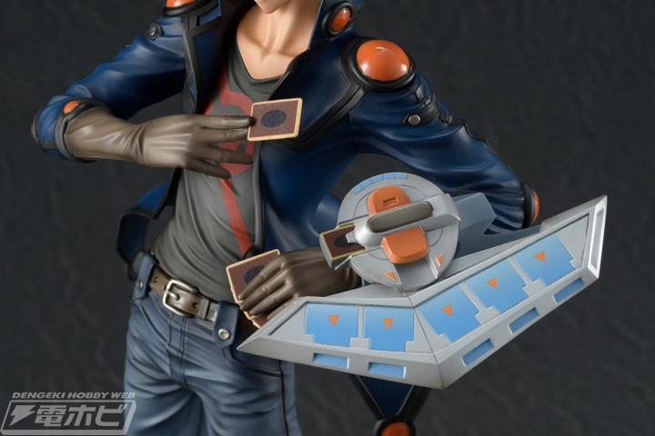 遊☆戯☆王5D's』不動遊星がフィギュア化！デュエルディスクの作り込み