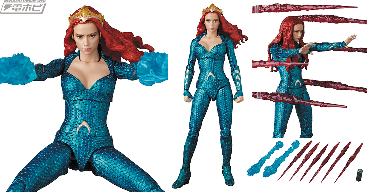 大ヒット映画『アクアマン』から逞しくも美しいヒロイン・メラが