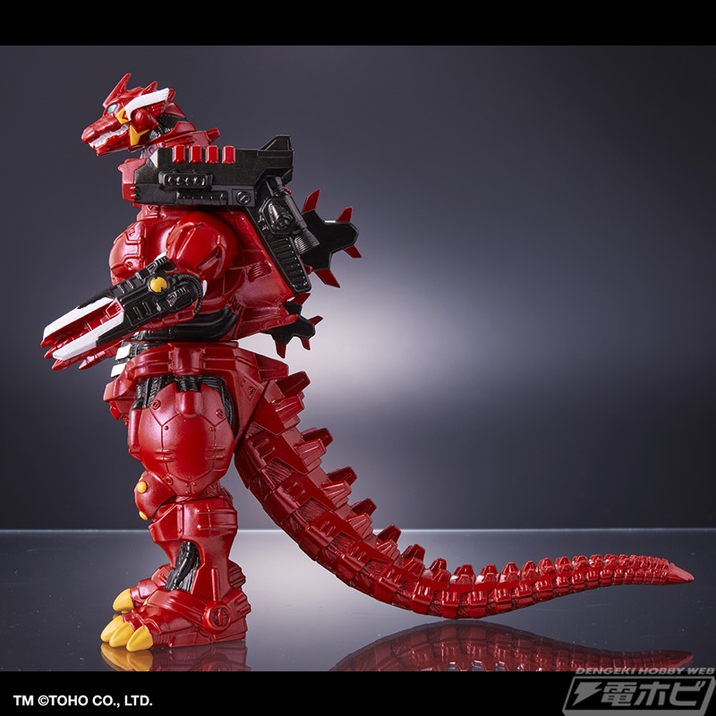 ゴジラ対エヴァンゲリオン』より、エヴァ初号機＆エヴァ2号機カラーの3