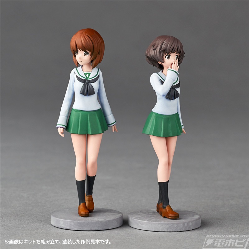 ガールズ＆パンツァー 最終章』西住みほ・秋山優花里と戦車倉庫の情景