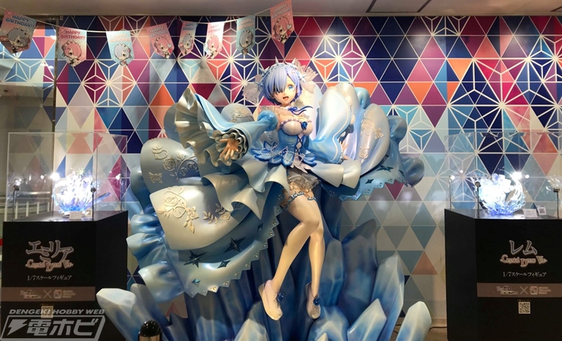 美しすぎる「等身大レム」が渋谷マルイの『リゼロ』イベントに登場