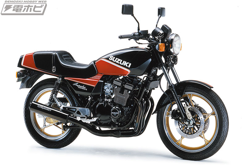 アオシマ「ザ☆バイク」シリーズに「ホンダ NC07 CBX400F」と82年式