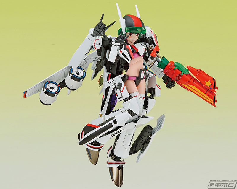 マクロスF』ランカ・リーがVFガールでプラモデルに！早乙女アルト機の