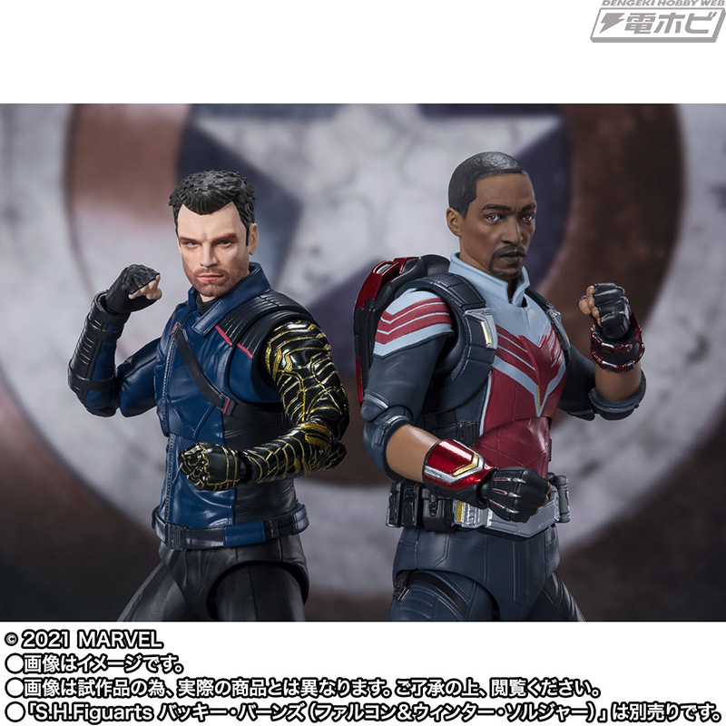 ファルコン＆ウィンター・ソルジャー』最新コスチュームのファルコンと