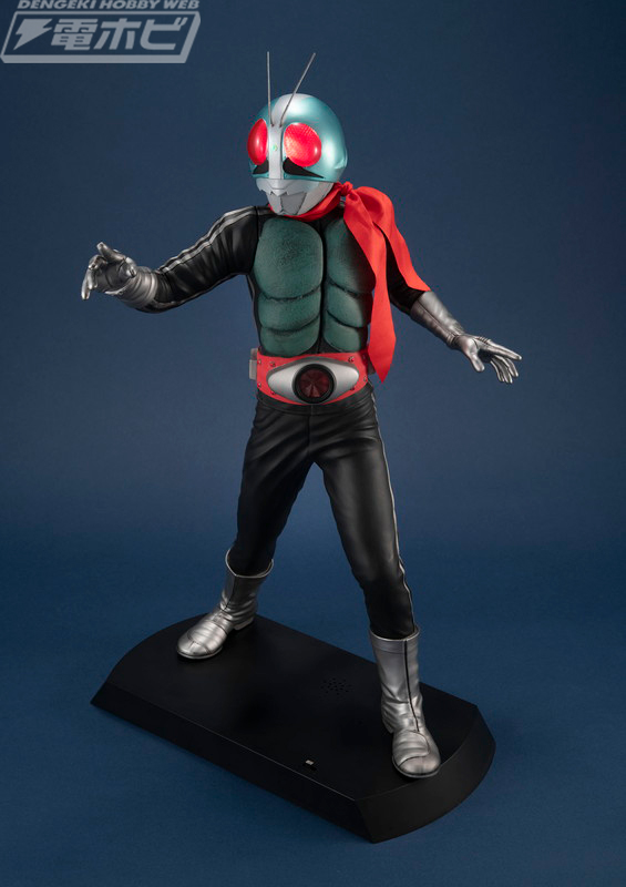 メガハウスの「Ultimate Article 仮面ライダー新1号」が番組登場50周年