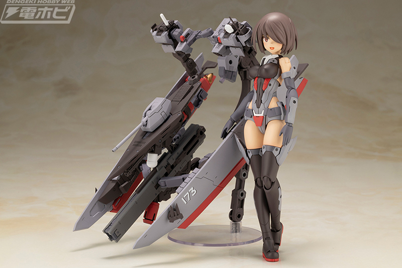 フレームアームズ・ガール』護衛艦カラーの金剛がコトブキヤショップ