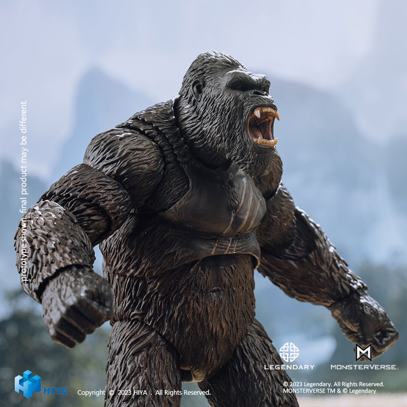 映画のオリジナルCGデータを使用！『キングコング：髑髏島の巨神