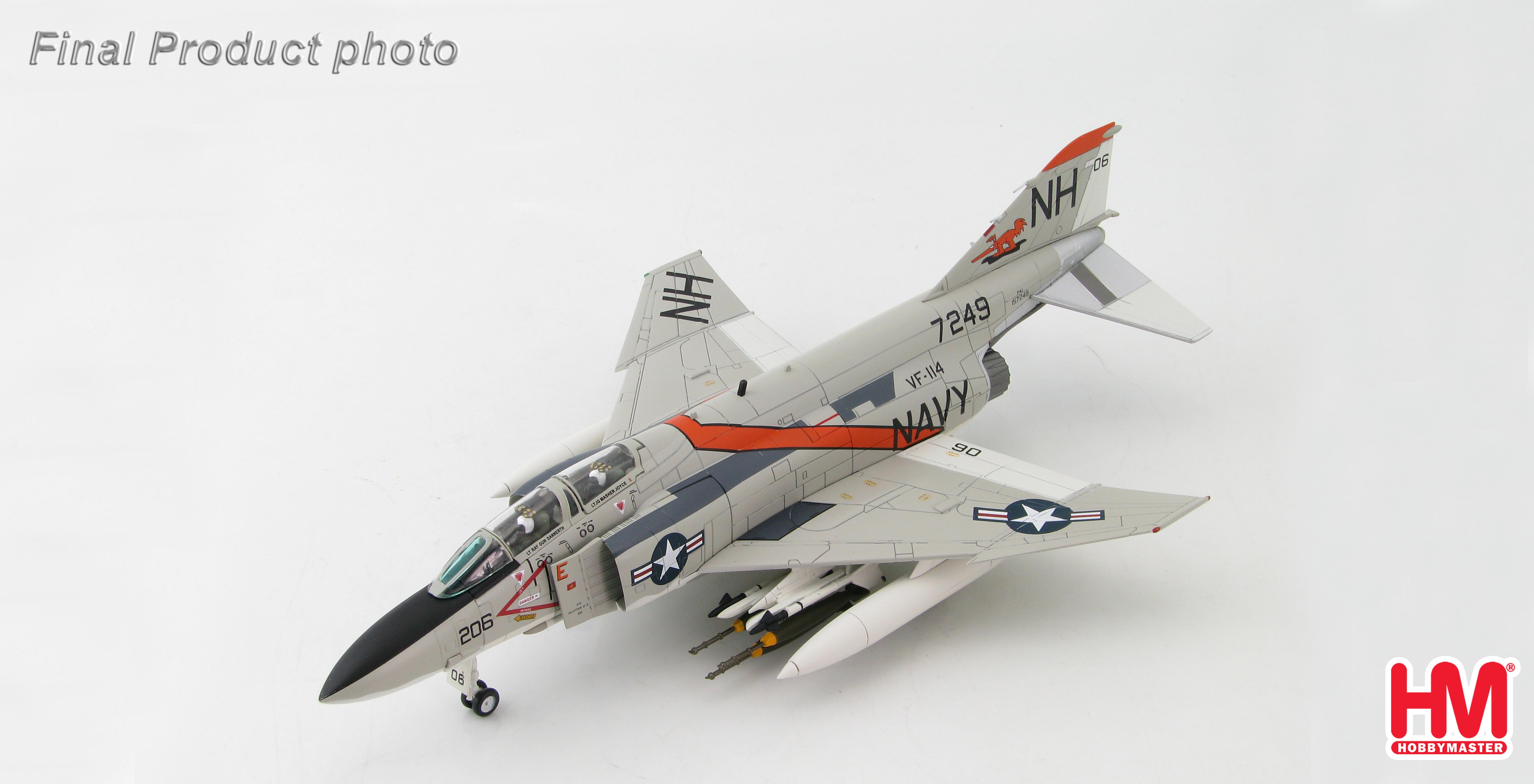 McDonnell Douglas F-4J Phantom II BuNo. 157249/N VF-114, USS Kitty