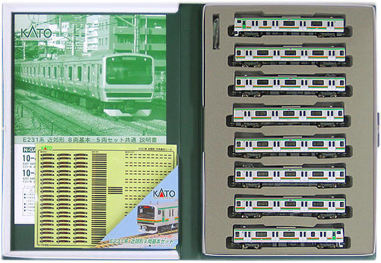 公式]鉄道模型(10-471E231系 近郊形 8両基本セット)商品詳細｜KATO