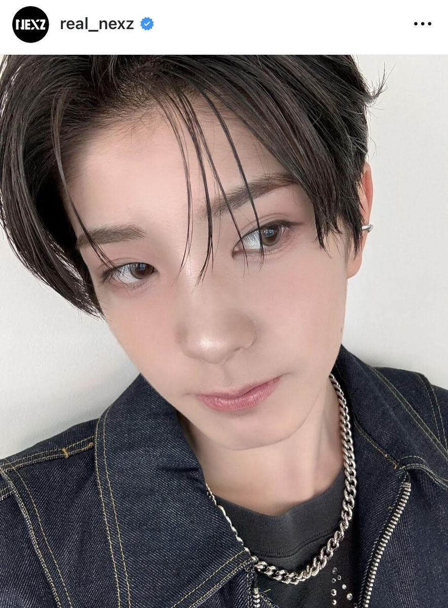 NEXZ・ユウキ、接近自撮りショットが「美！！！」「ビジュ良すぎ