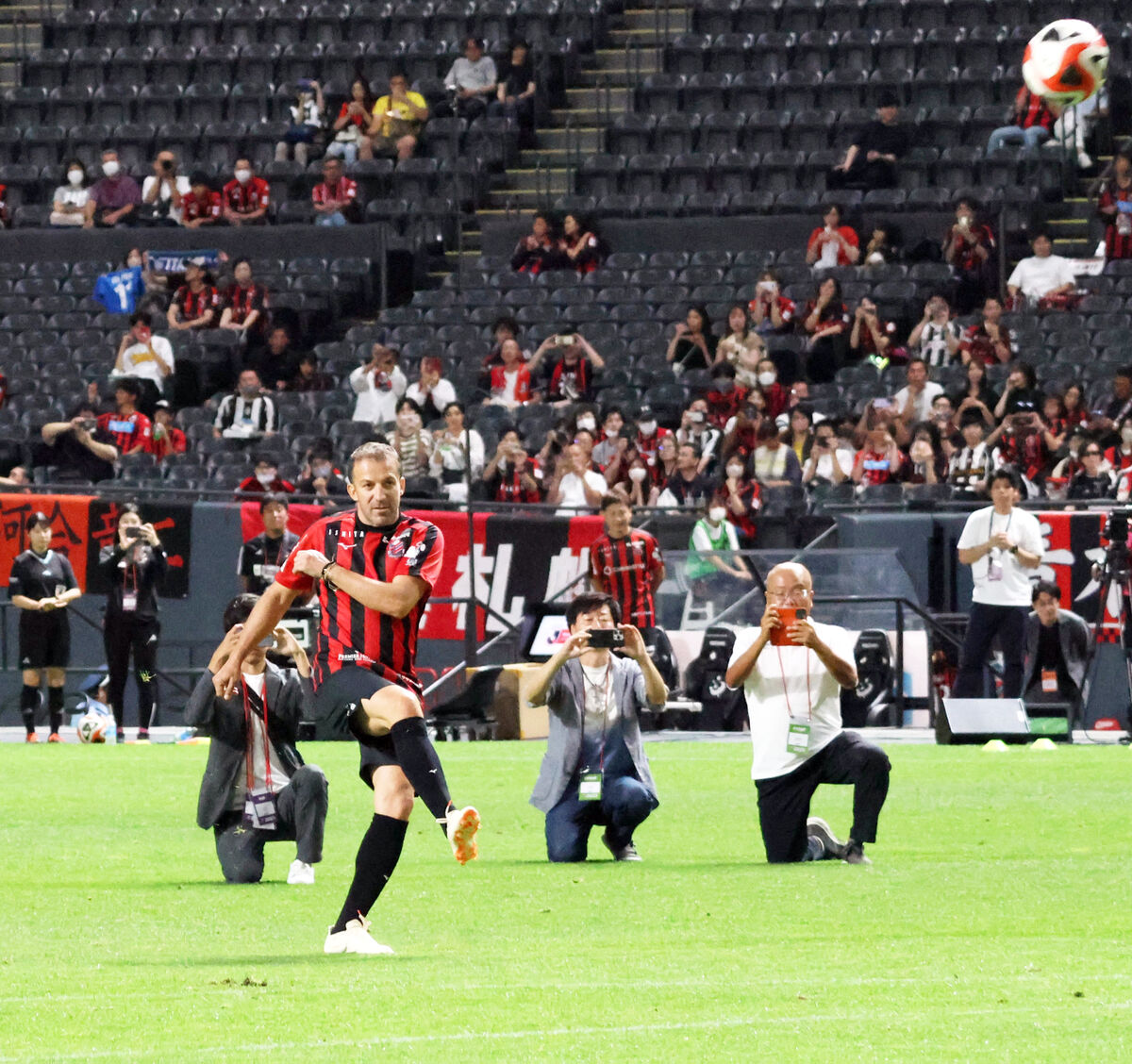元イタリア代表FWデルピエロ氏、W杯を戦った札幌ドームで美しい