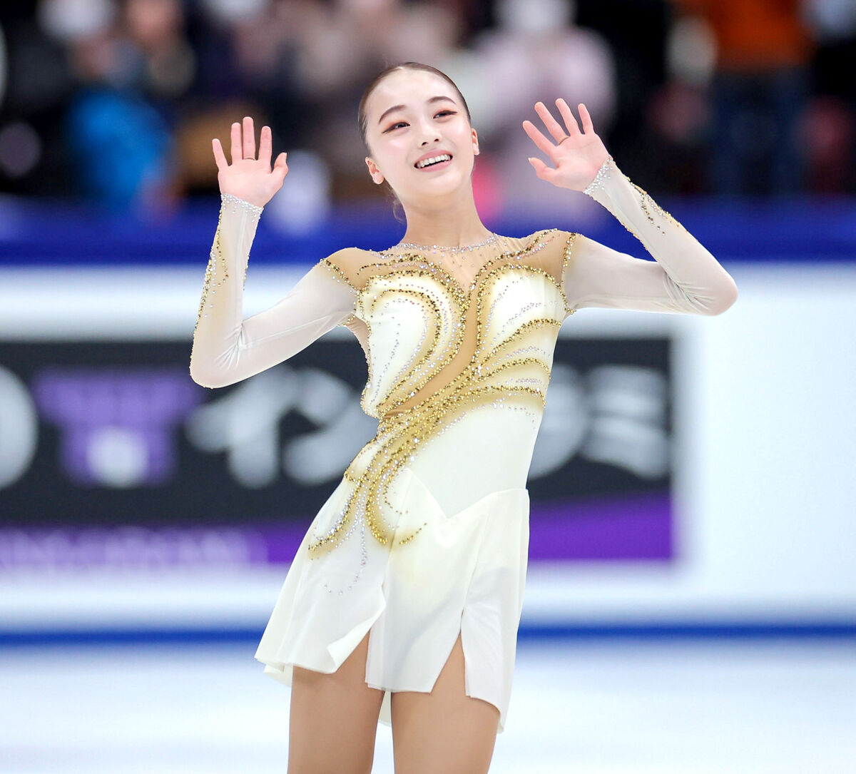 13歳の上薗恋奈、全日本で躍進の自己ベスト「上手な選手の中で滑れて