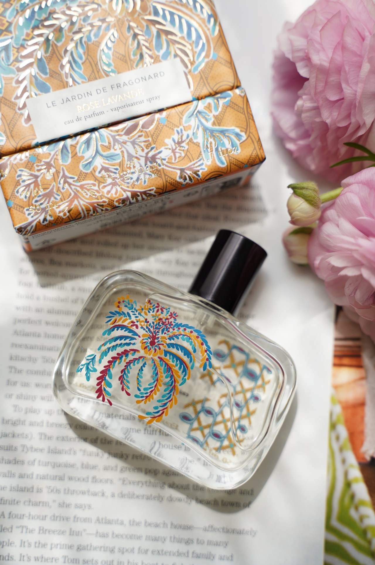 Fragonard} 法國法格娜Rose Lavande 玫瑰薰衣草香水50ml