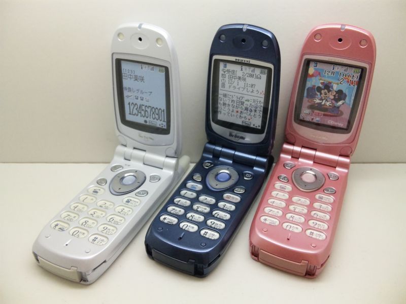 NTTドコモ N211i モックアップ 3色セット 【クリックポスト非