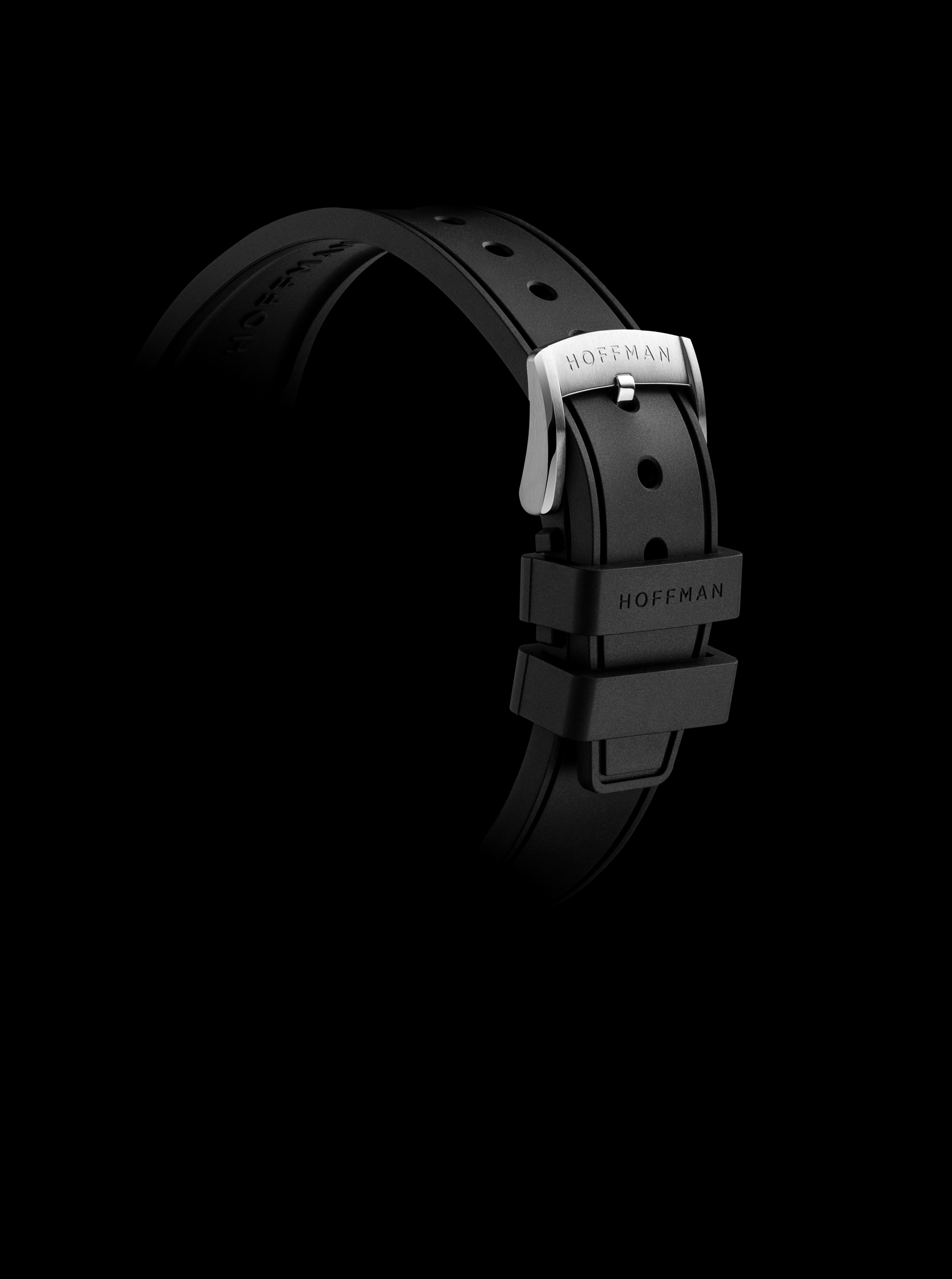 Diver's watch 40mm - Steel | Black Dial | Sports Watch – HOFFMAN