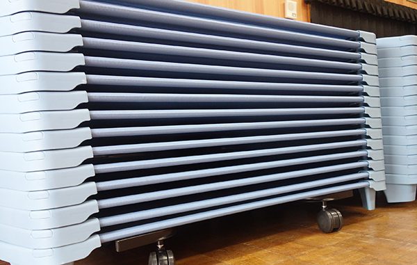 木のおもちゃ カルテット / お昼寝ベッド スペースライン 幼児用