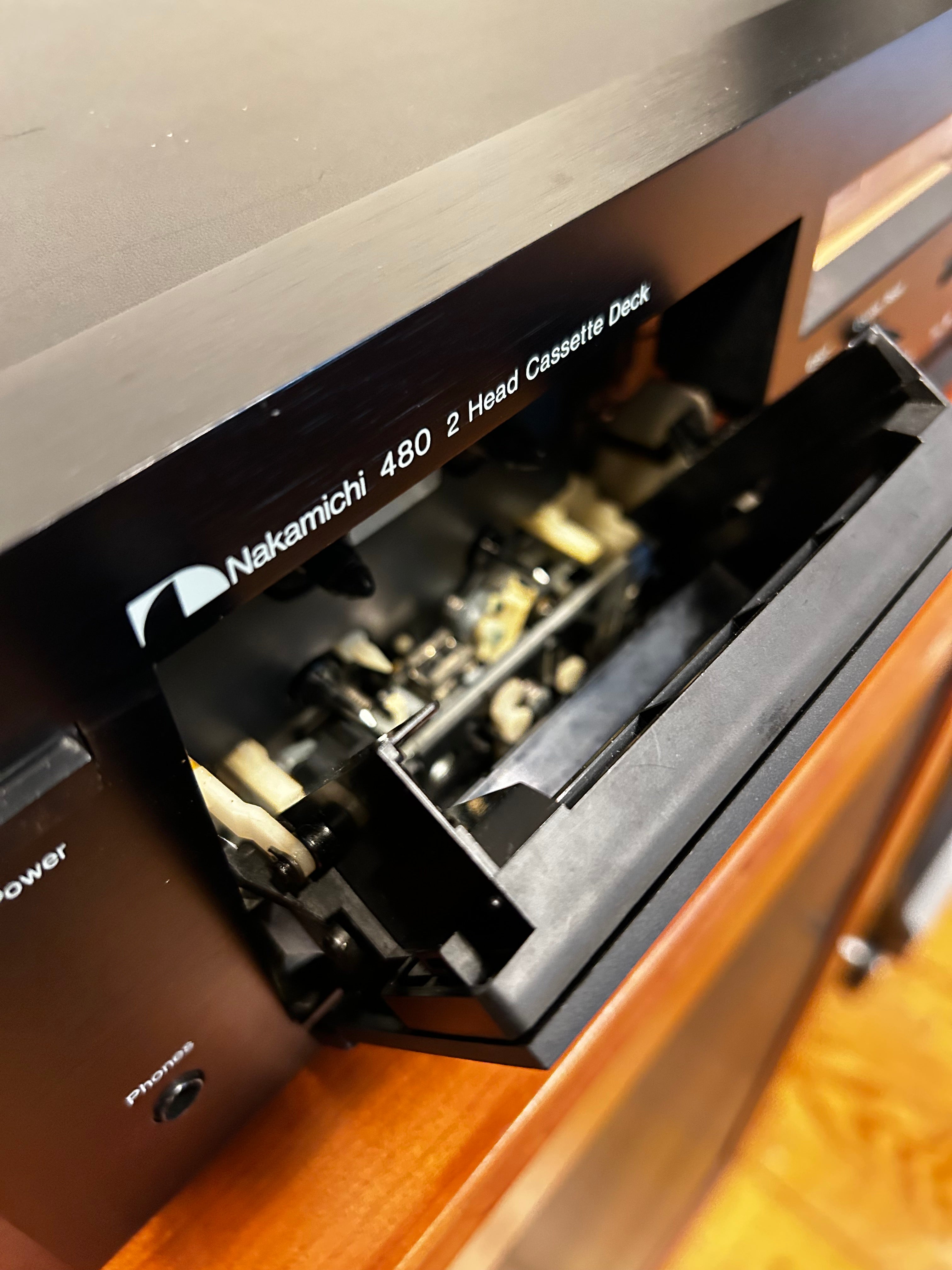 Nakamichi 480, 2-Head Stereo Cassette Deck – Holt Hill Audio