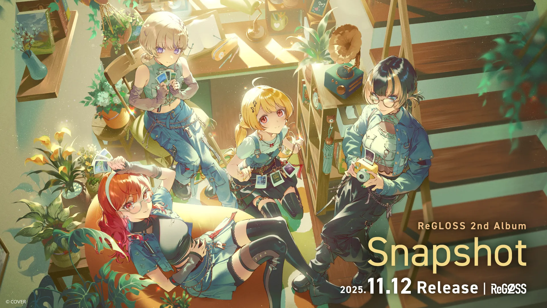 ReGLOSS」11月12日に2ndアルバムリリース決定！12月16日に有明アリーナ