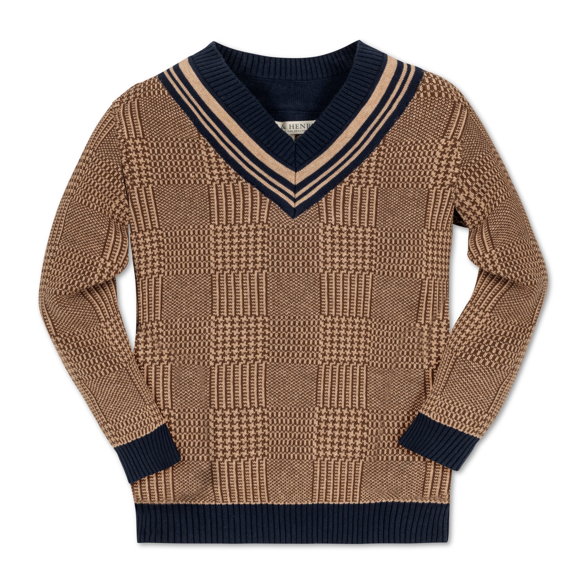 Organic Intarsia Cricket Sweater – Hope & Henry