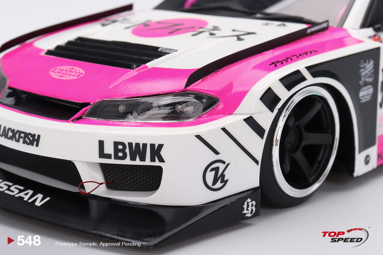 Topspeed 1:18 Nissan SILVIA (S15) LB-Super Silhouette Auto Finesse