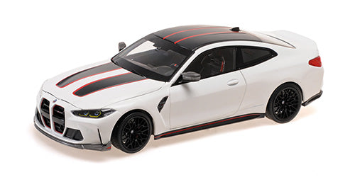 Preorder] MINICHAMPS 1:18 BMW M4 CSL - 2022 – WHITE – Horizon Diecast