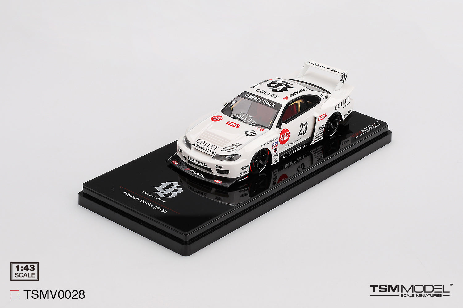 TSM 1:43 Nissan LB-Super Silhouette S15 SILVIA ATHLETE TSMV0028