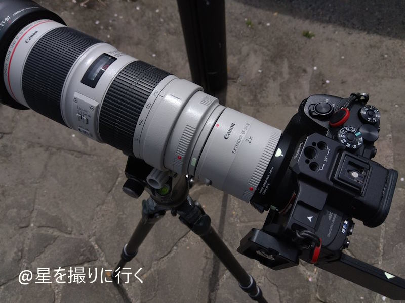 低画素カメラでのテレコンの画質比較、使用感など（CANON EXTENDER EF2