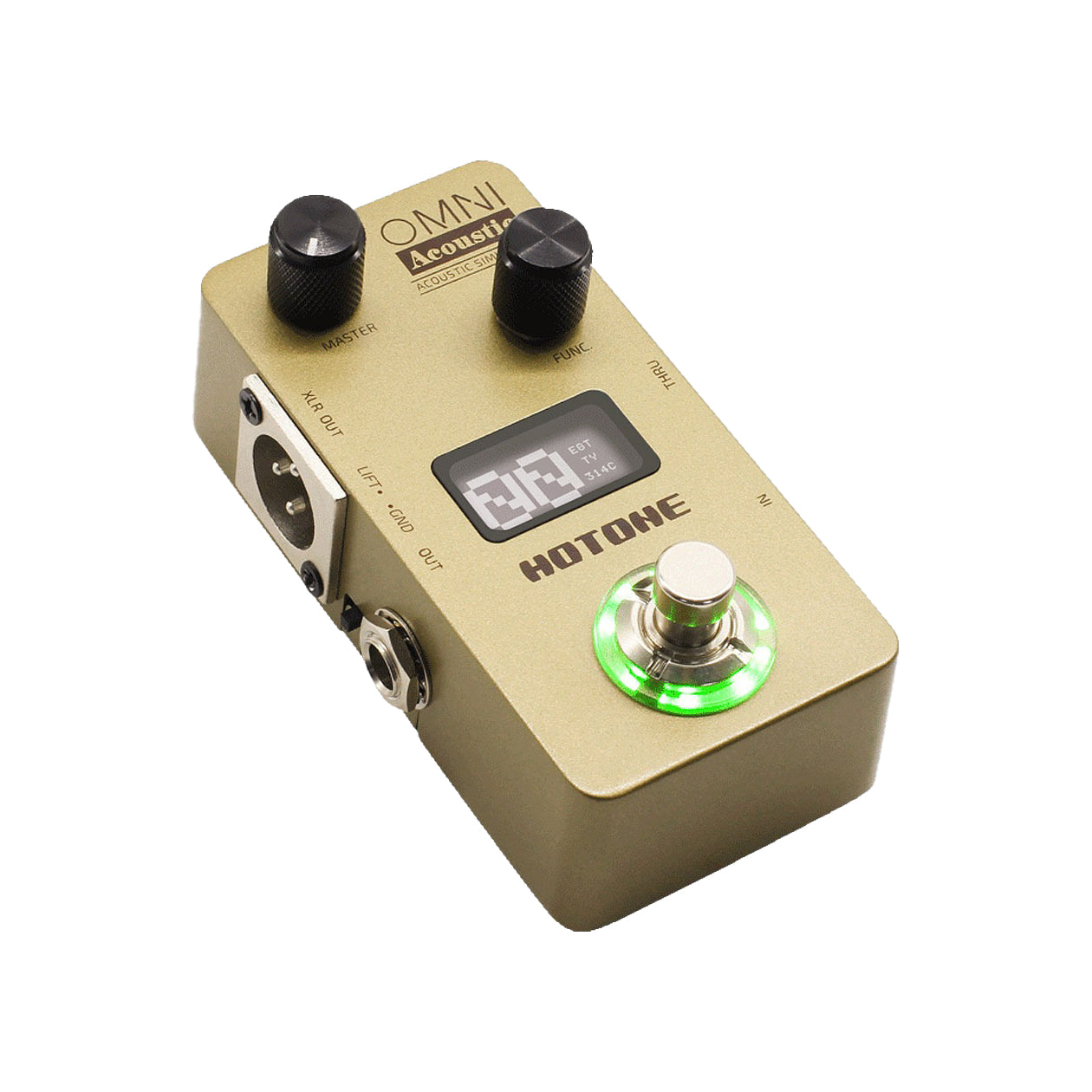 極美品】HOTONE OMNI AC アコースティックシュミレータ Hotone OMNI AC