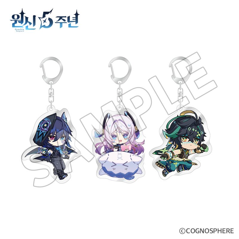 原神カフェ in ソウル」で先行登場する5周年記念パッケージの詳細が